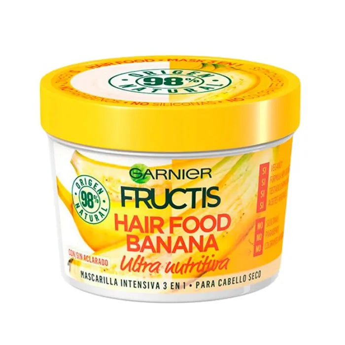 GARNIER GARNIER Fructis Hair Food Banana Haarmaske 390 ml Ultra Nourishing Haarpflege