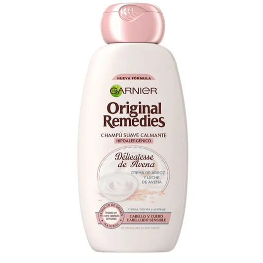 GARNIER Original Remedies Delicatesse Feuchtigkeitsspendendes Shampoo 250 ml transparent