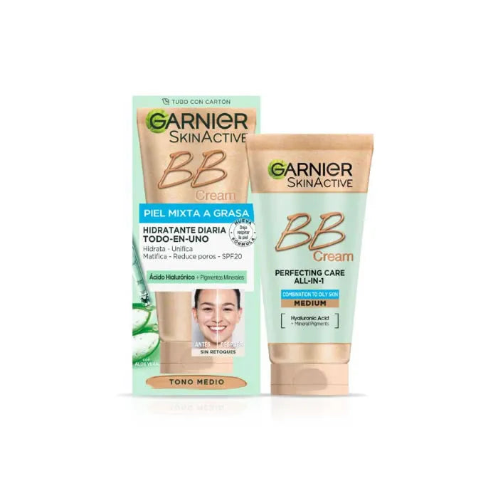 GARNIER GARNIER BB Cream Medium 50 ml für gemischte bis fettige Haut Creme