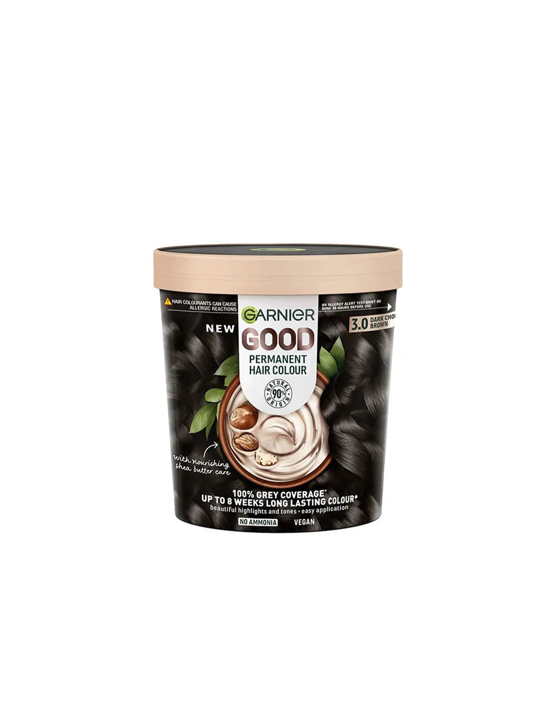 Garnier Good permanente Haarfarbe 3.0 Dunkelbraun