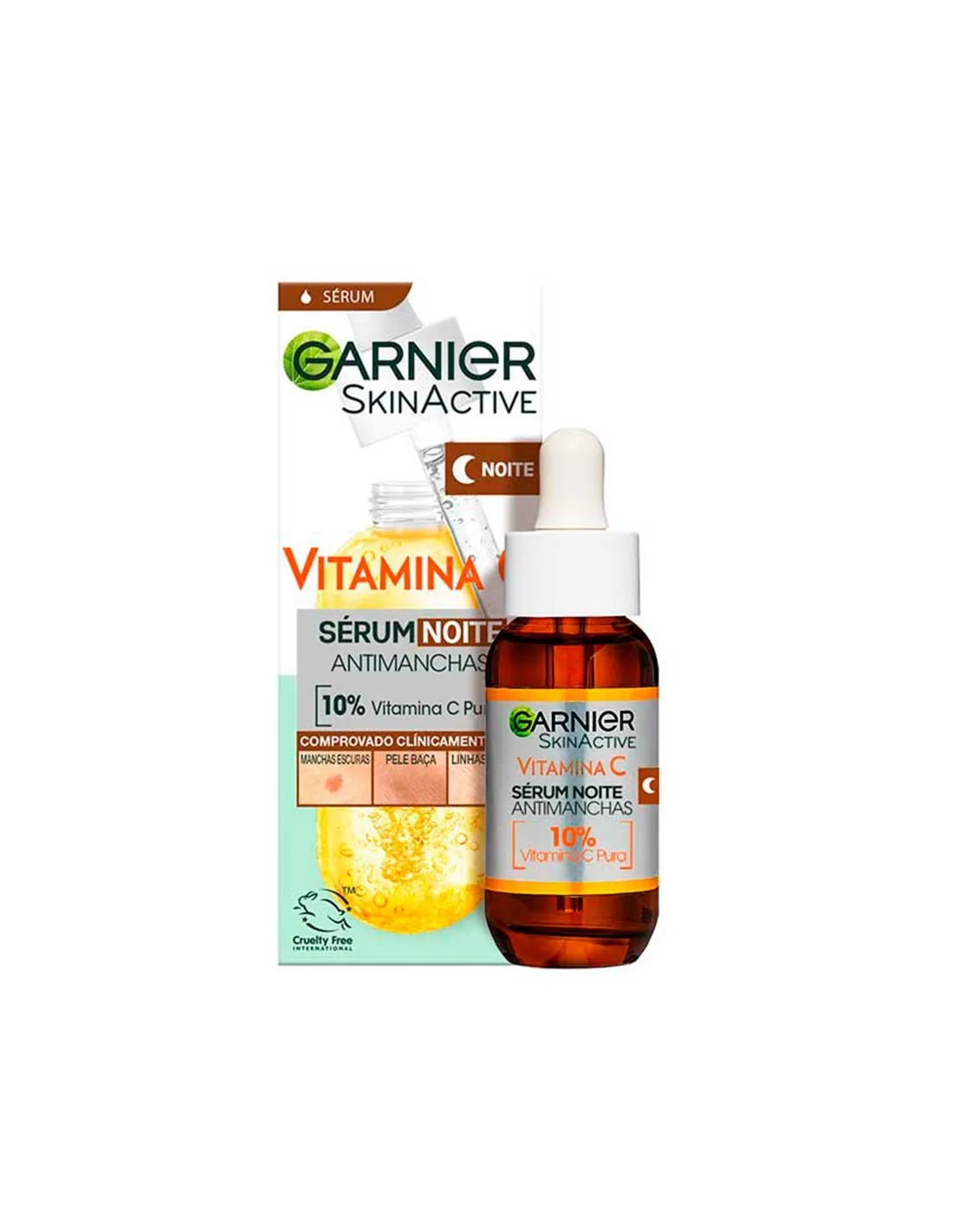 GARNIER GARNIER Skinactive Vitamin C Nachtserum gegen Pigmentflecken 30 ml Kosmetik