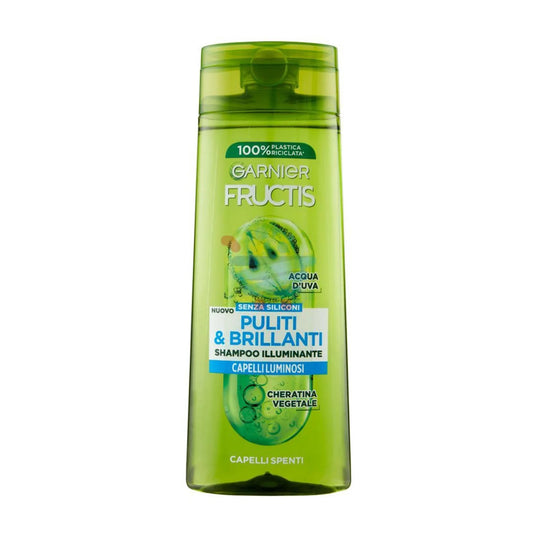 GARNIER GARNIER Fructis Puliti y Brillianti 2in1 Shampoo Normal 250 ml Acqua Duva Kosmetik