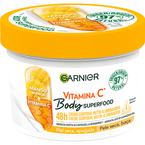 GARNIER GARNIER Body Superfood Körpercreme Nutri-Iluminadora 380 ml Kosmetik