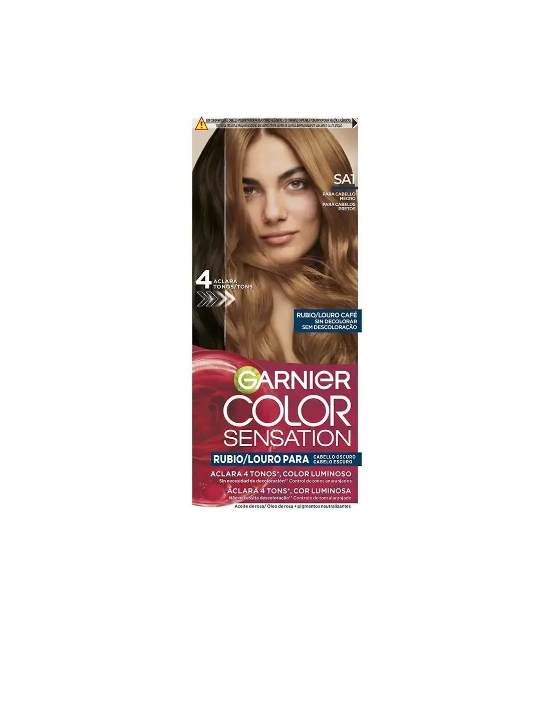 GARNIER GARNIER Color Sensation Haarfarbe Rubio Luminoso ohne Aufhellung für dunkles Haar 5U
