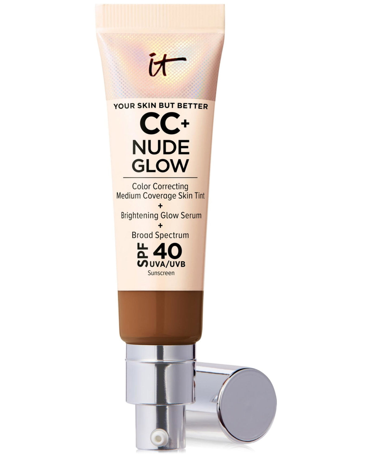 It Cosmetics, Your Skin But Better Cc+, Strahlender Abschluss, CC-Creme, Neutrale reich, SPF 40, 32 ml
