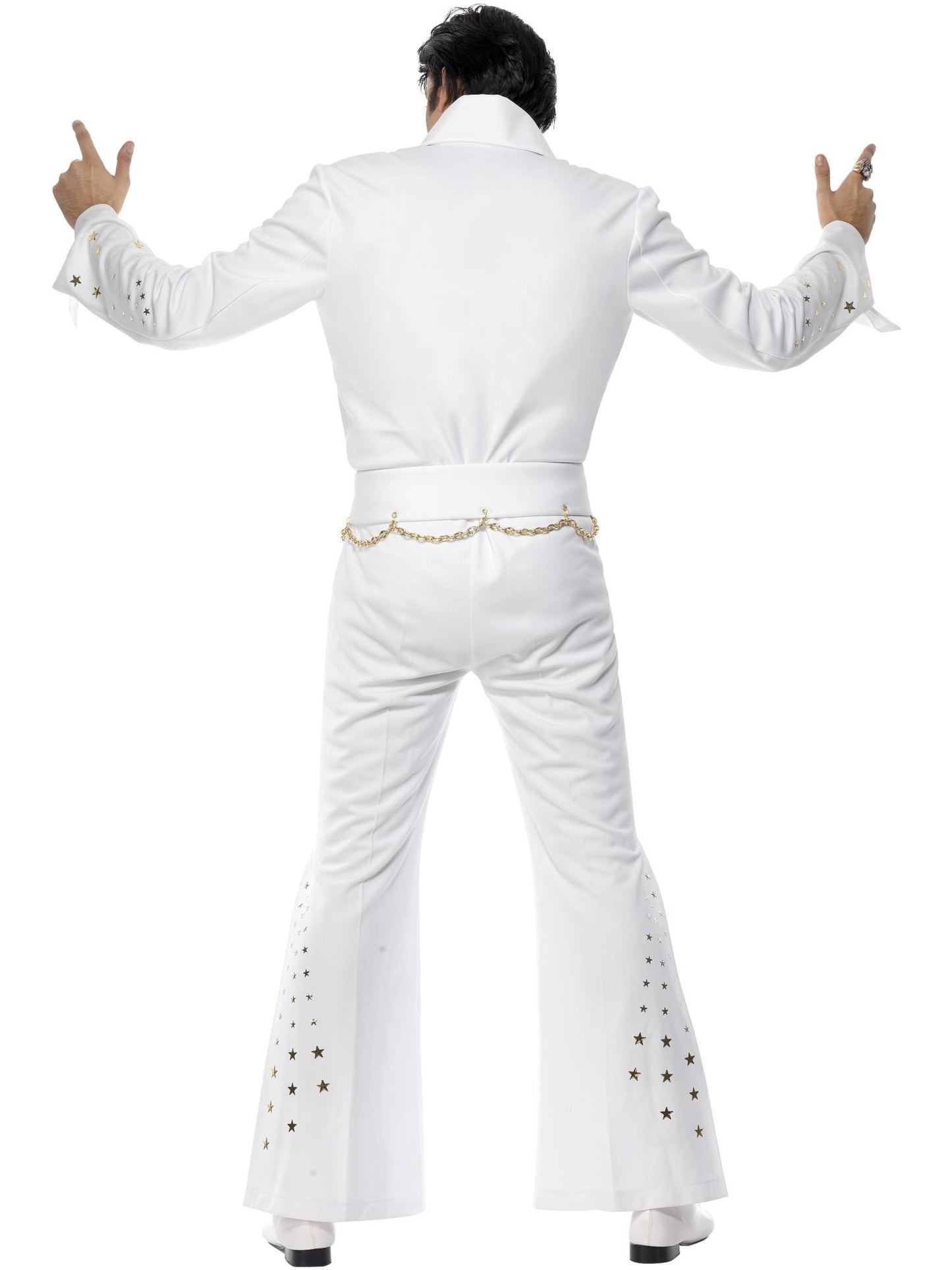 Smiffys ELVISPRES Elvis American Eagle Costume, White CS für Herren