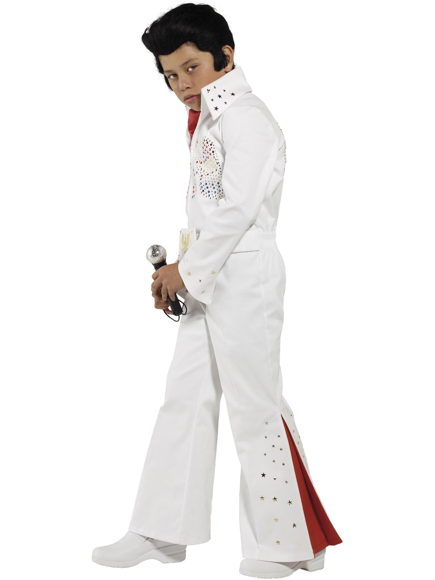 Smiffys ELVISPRES Elvis Costume, White CS für Jungen
