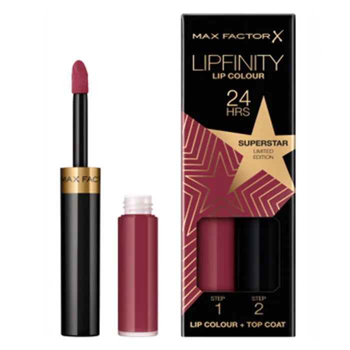 MAX FACTOR MAX FACTOR Lipfinity Rising Stars Lippenstift Farbton 86 Superstar Kosmetik