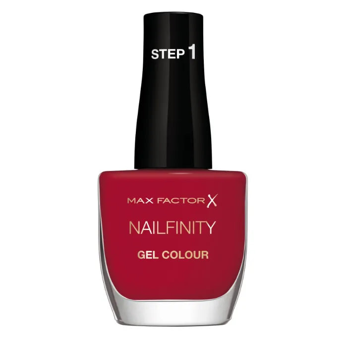 MAX FACTOR Max Factor Nailfinity Gel Colour Nagellack 310 Red Carpet Ready Rot Nagelpflege