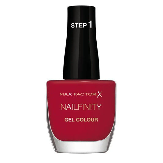 MAX FACTOR Max Factor Nailfinity Gel Colour Nagellack 310 Red Carpet Ready Rot Nagelpflege
