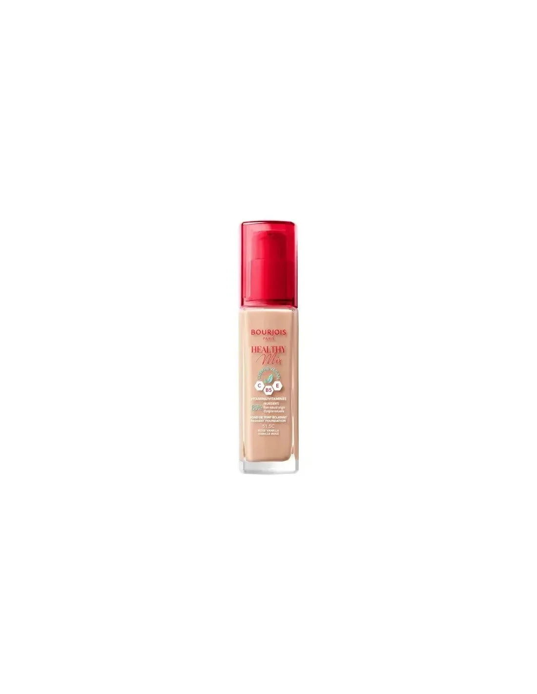 BOURJOIS BOURJOIS Healthy Mix Radiant Foundation 515 Rose Vanilla 30 ml Flüssigfoundation