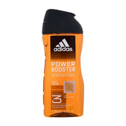 Adidas Adidas, Power Booster, Reinigt, Duschgel, Für Körper, Gesicht & Haar, Alle Hauttypen, 250 ml Regular
