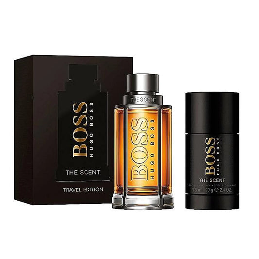 HUGO BOSS HUGO BOSS The Scent Eau de Toilette 100 ml Spray und Desodorante Stick 75 ml Set Parfüm