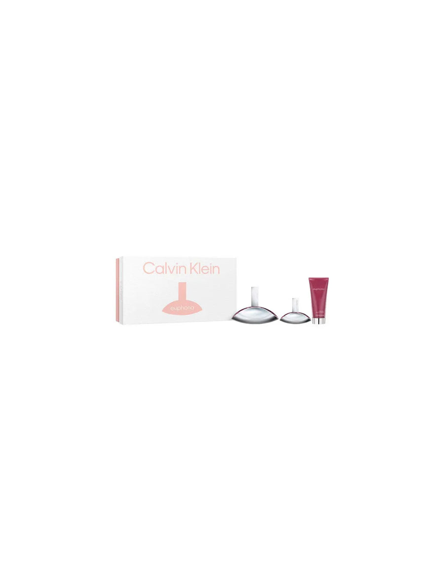 CALVIN KLEIN Calvin Klein Set Euphoria Eau de Parfum 100 ml Body Lotion 100 ml EdP 30 ml Parfüm
