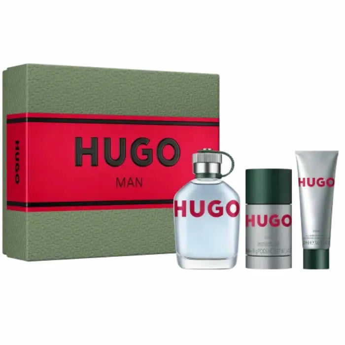 HUGO BOSS Hugo Man Eau de Toilette Spray 125 ml 3er Set Parfüm