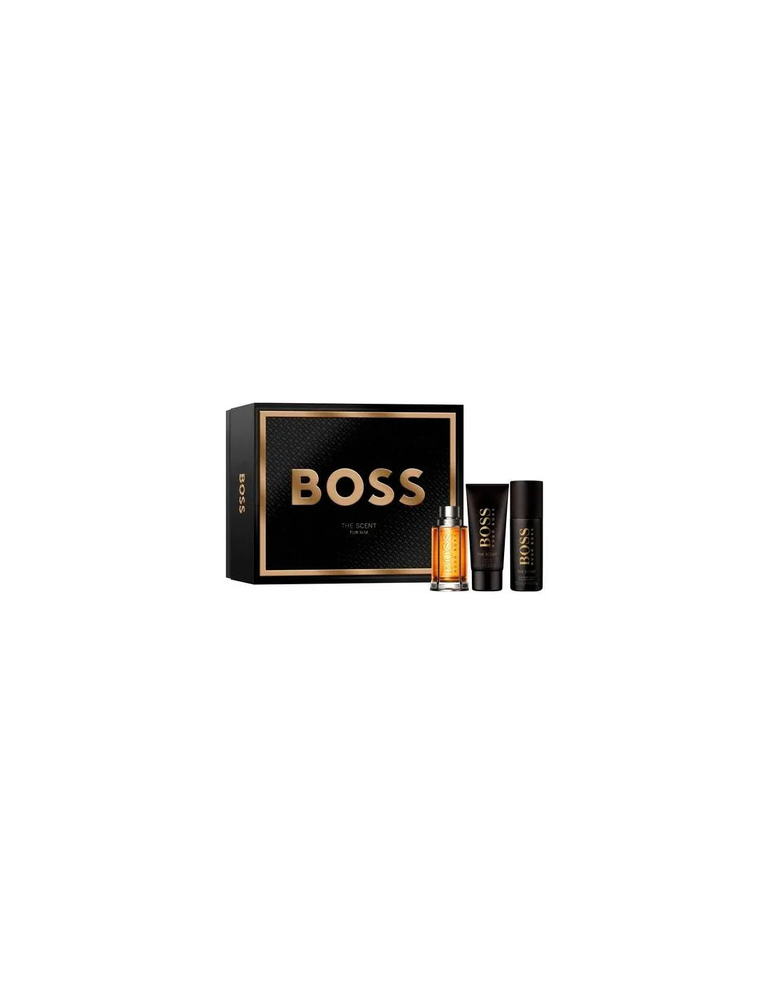 HUGO BOSS HUGO BOSS The Scent Set Eau de Toilette 100 ml Gel 100 ml Desodorant Stick 75 g Parfüm