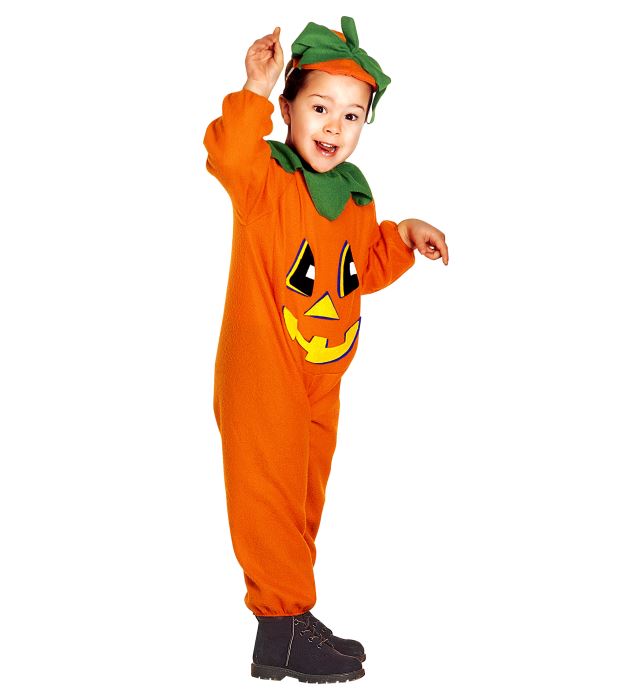 Kürbis-Kopfbedeckung mit detailreichem Design für Fasnacht und Halloween