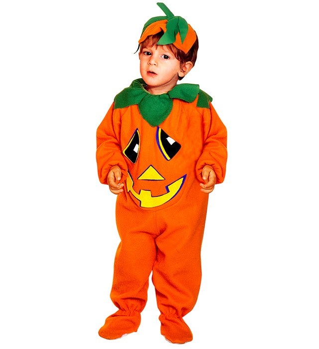 Kürbis-Kopfbedeckung mit detailreichem Design für Fasnacht und Halloween