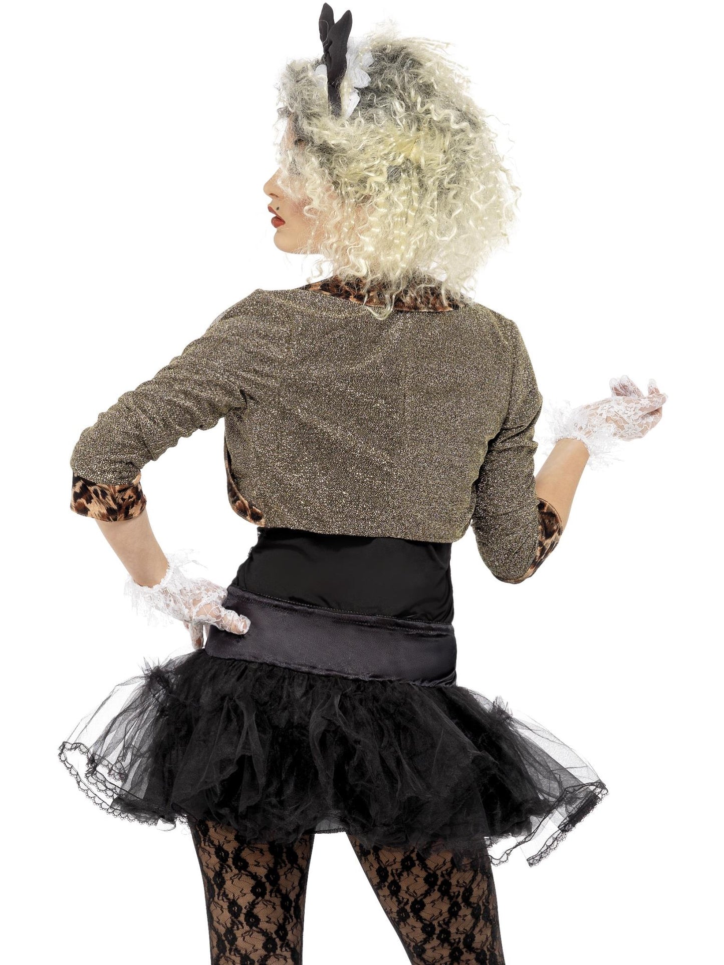 Smiffys 1980S 80s Wild Kinderkostüm, Black CS für Damen