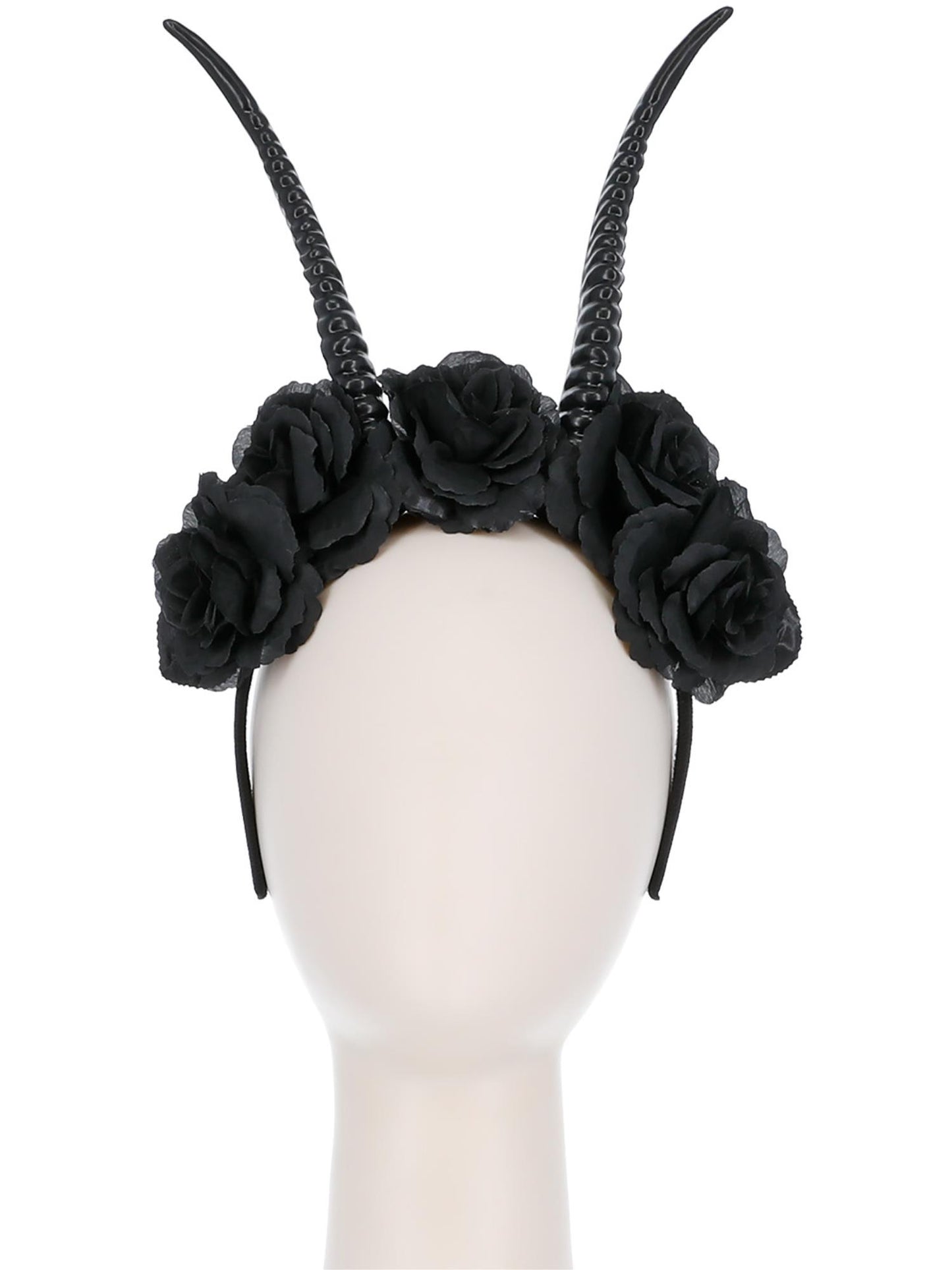 Smiffys HALLACESSO Demon Horn Flower Headband für Damen