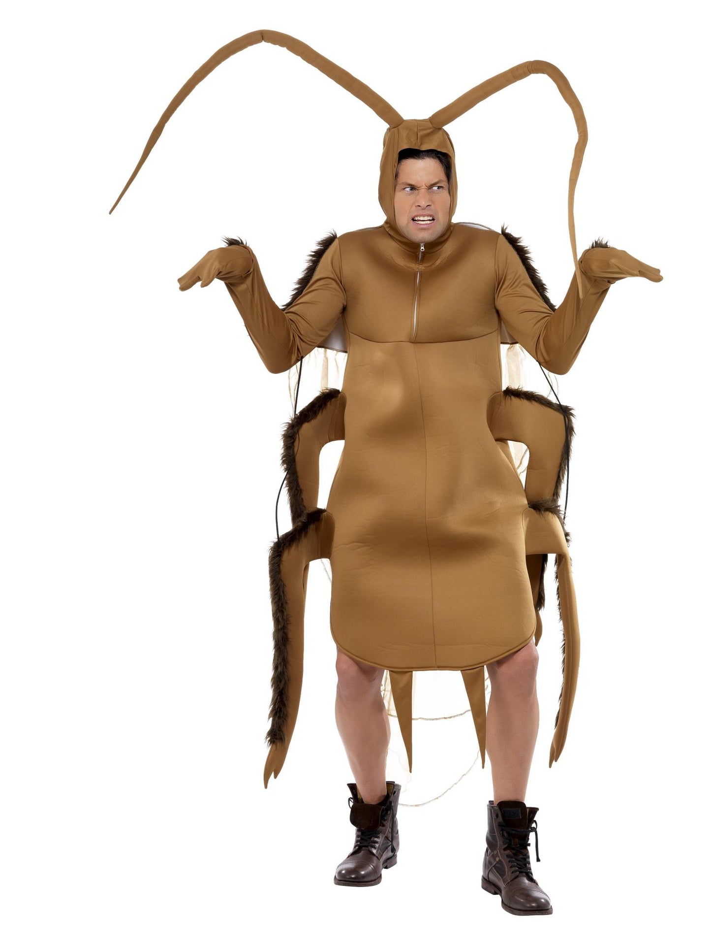 Smiffys Cockroach Costume, Brown CS für Herren