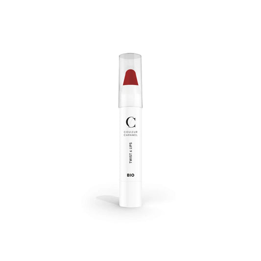 COULEUR CARAMEL COULEUR CARAMEL Twist Y Lips Lippenstift 407 Glossy Rot 1 Stück Kosmetik