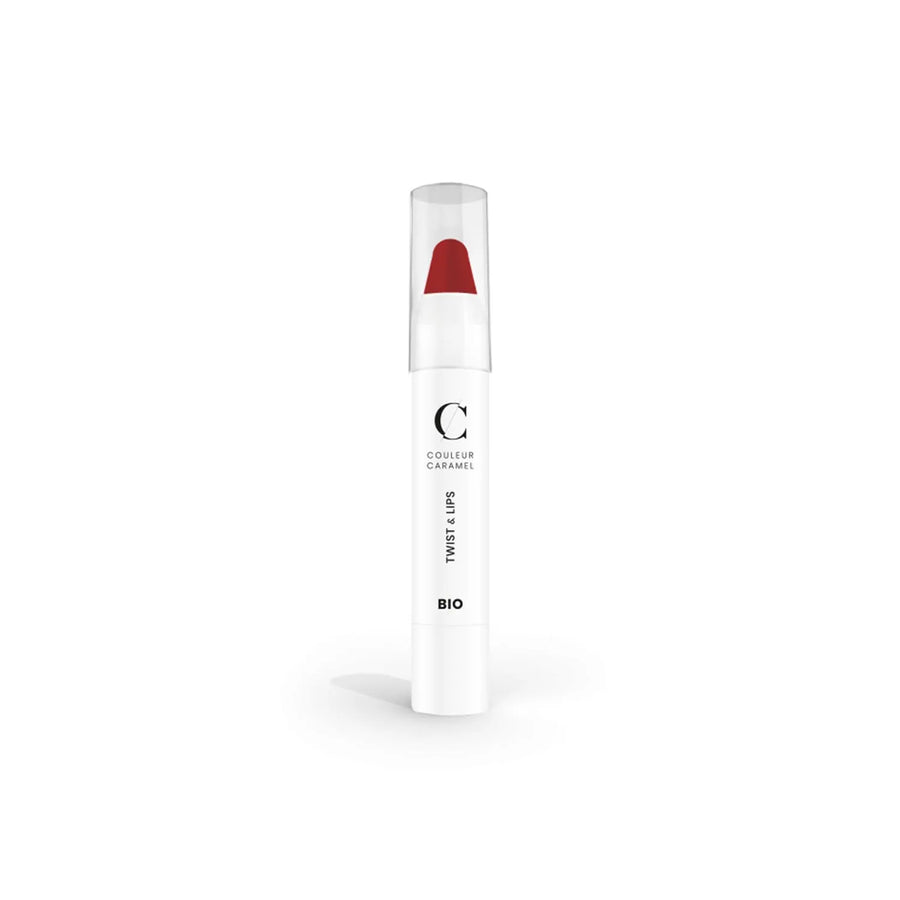 COULEUR CARAMEL COULEUR CARAMEL Twist Y Lips Lippenstift 407 Glossy Rot 1 Stück Kosmetik