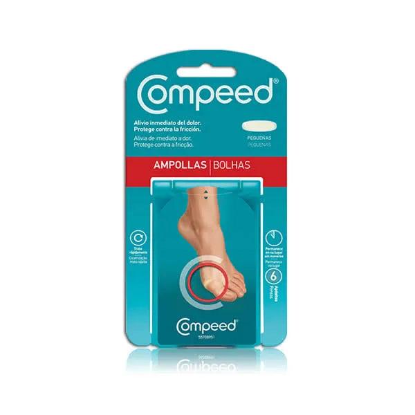 COMPEED COMPEED Blasenpflaster Small 6 Stück Blasenverband für kleine Blasen Kosmetik