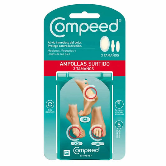 COMPEED COMPEED Blasenpflaster Mixpack verschiedene Einheiten Blasenpflaster Set Kosmetik