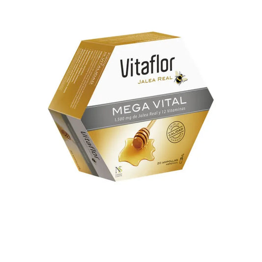 VITAFLOR VITAFLOR Mega Vital 20 Ampullen 200 ml Kosmetikpflege