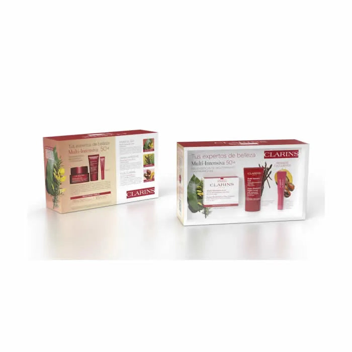 CLARINS Clarins Multi-Intensive Anti-Age Tagescreme Haute Exigence Sehr Trockene Haut 50 ml Set 3 Gesichtscreme