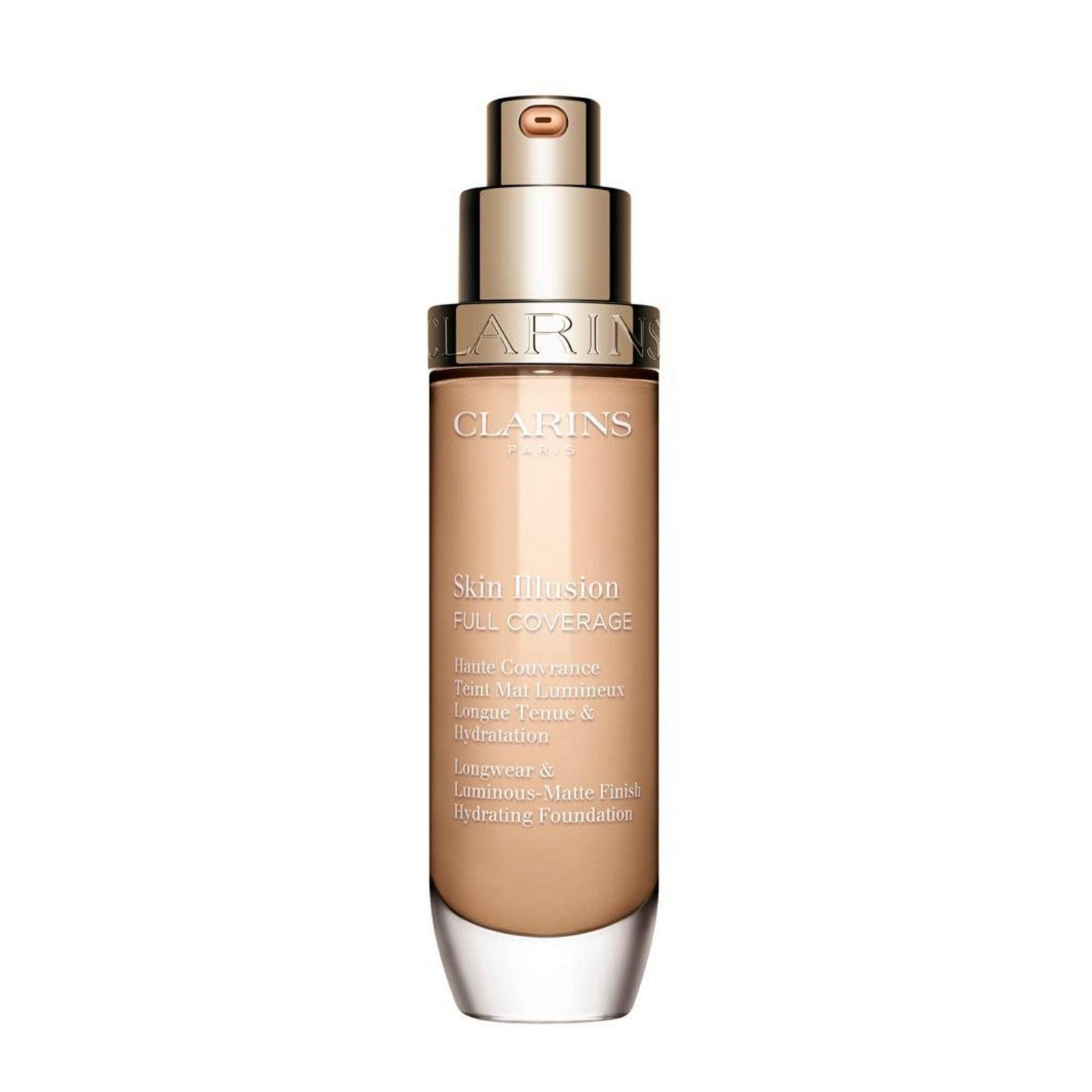 Clarins Clarins, Skin Illusion, Vollständige Abdeckung, Flüssige Grundierung, 103N, 30 ml Regular