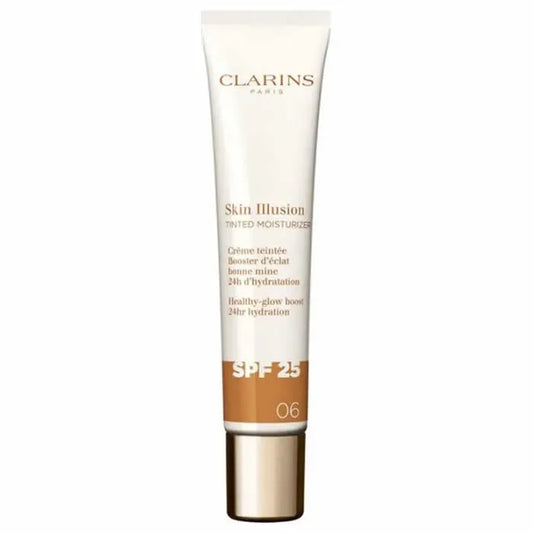 CLARINS Clarins Skin Illusion getönte Feuchtigkeitscreme SPF 25 Farbton 06 40 ml Haarfarbe