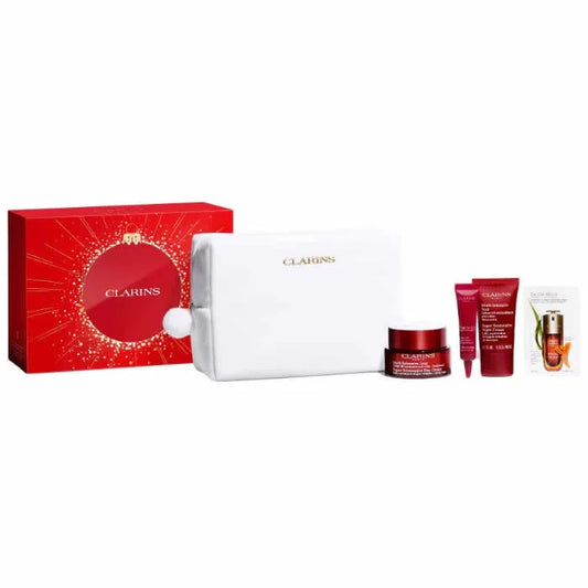 CLARINS Clarins Super Restorative Tagescreme für alle Hauttypen 50 ml Set 5 Stück Gesichtscreme