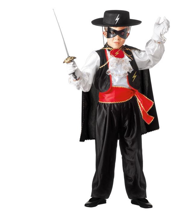Maskierter Verbrecher Kostüm mit Hemd, Weste, Hose und Maske für Fasnacht