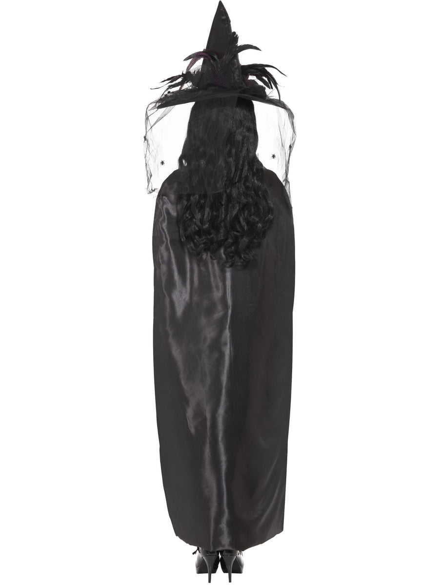 Smiffys Witch Cape schwarz für Damen – Hexen-Umhang – Detailansicht