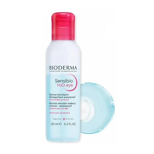 BIODERMA BIODERMA Sensibio H20 Eye Mizellenwasser 125 ml Reinigungslösung für die Augen Kosmetik