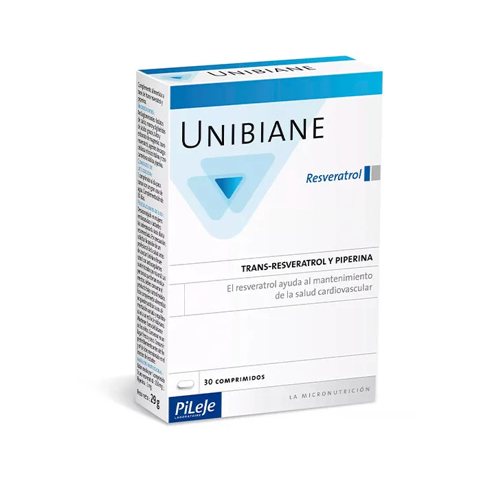 PILEJE PILEJE Unibiane Resveratrol 30 Kapseln Nahrungsergänzungsmittel Kosmetik
