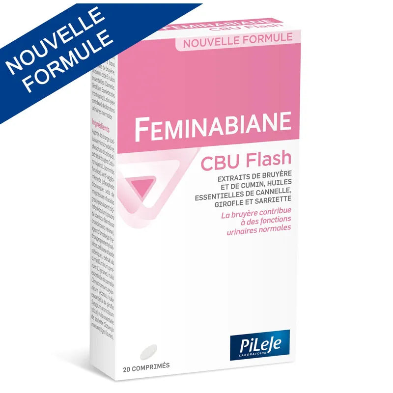 PILEJE PILEJE Feminabiane C.U.Flash 20 Tabletten Nahrungsergänzung Kosmetik