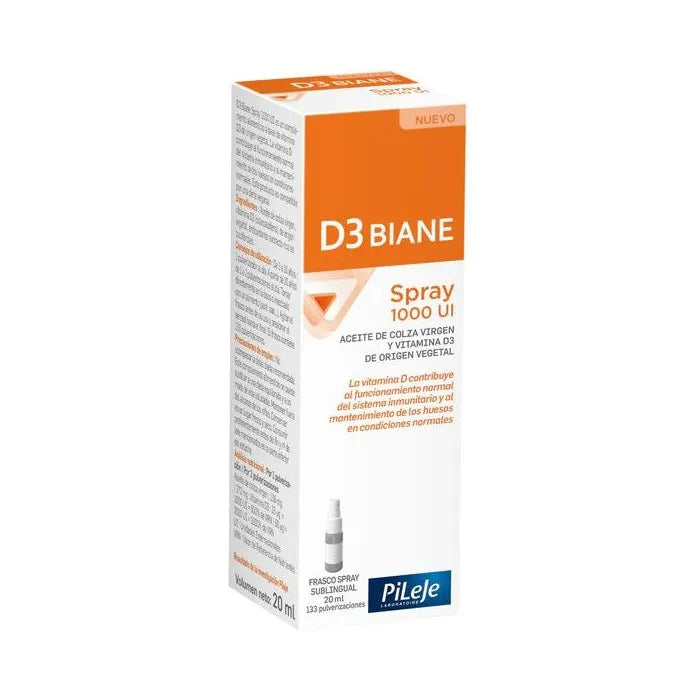 PILEJE PILEJE D3 Biane Spray 1000 IU 20 ml Kosmetik