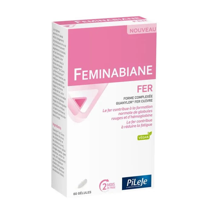 PILEJE PILEJE Feminabiane Eisen 60 Kapseln Nahrungsergänzungsmittel Kosmetik