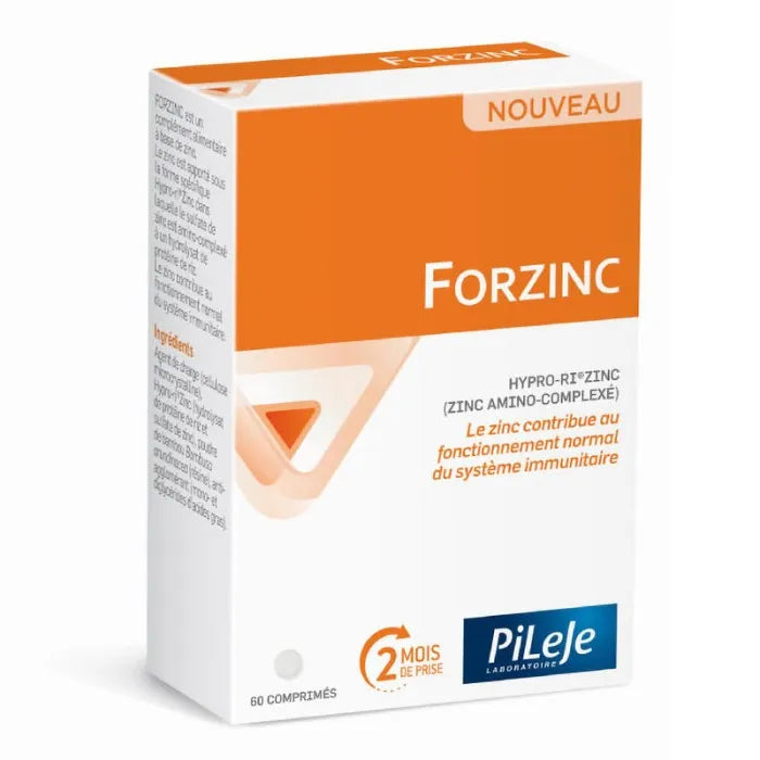 PILEJE PILEJE Forzinc 60 Tabletten Nahrungsergänzungsmittel Kosmetik