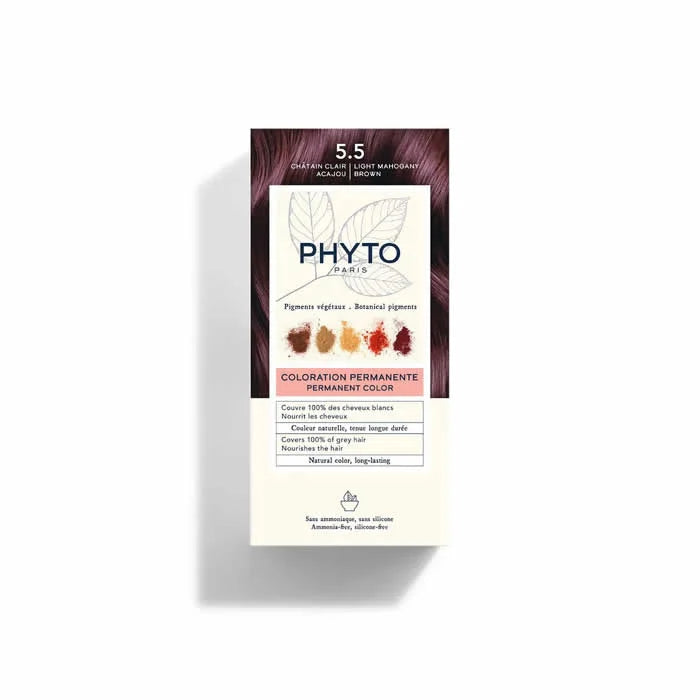 PHYTO PARIS PHYTO PARIS Phyto Hair Colour By Phytocolor 5.5 Light Mahogany Brown 180 g Haarfarbe