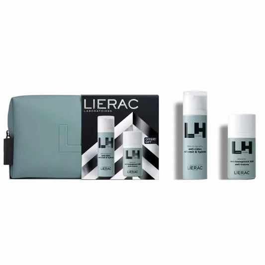 LIERAC LIERAC Homme Fluide Anti Age Global 50 ml Set 3 Artikel Pflege Kosmetik