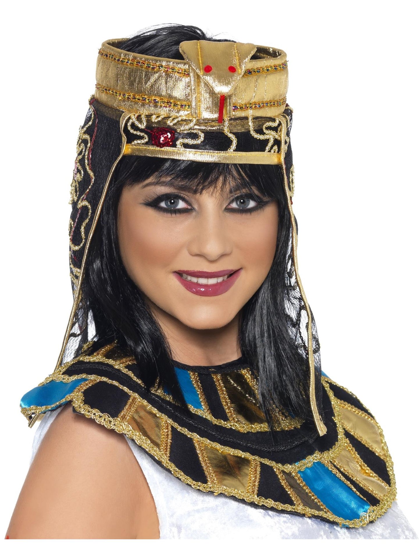 Smiffys Egyptian Headpiece, Gold HA für Damen