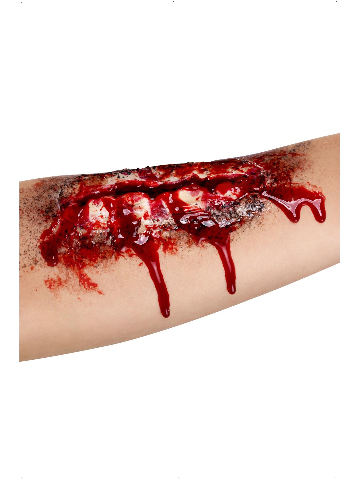 COSMETIC Smiffys Make-Up FX, Open Wound Latex Scar, Red CD für Unisex