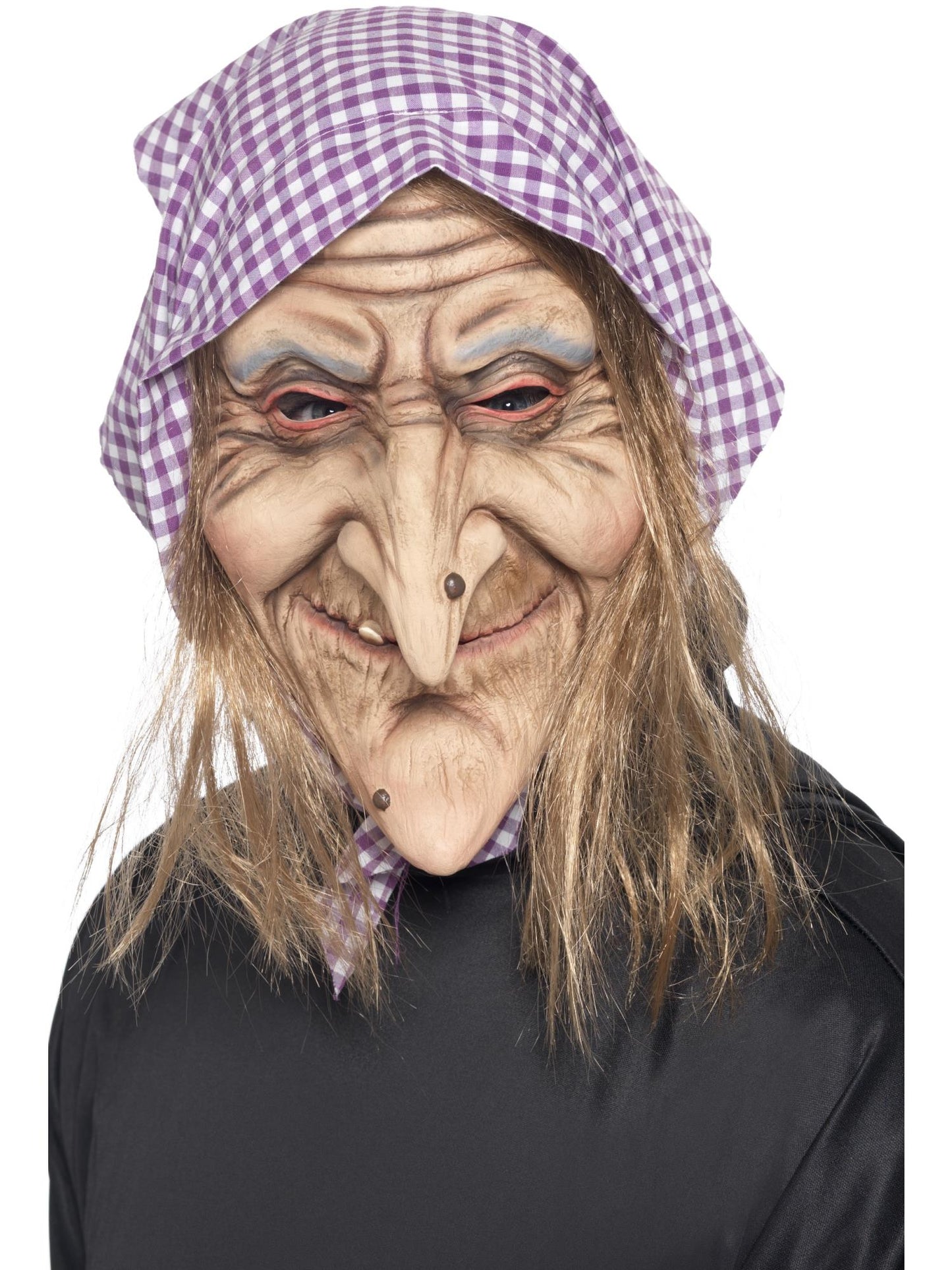 Smiffys Old Witch Mask, Natural für Herren