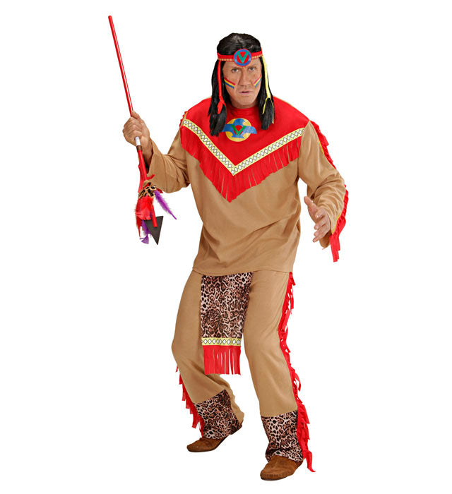 Wilder Stier Kostüm-Set mit Kasack, Hose und Stirnband für Fasnacht