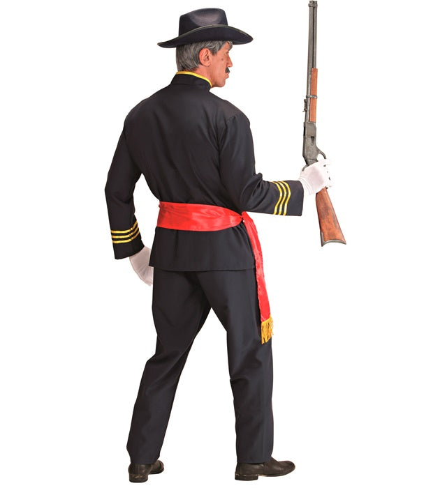 NORDSTAATENGENERAL Kostüm mit Weste, Hose und Gürtel für Fasnacht und Karneval