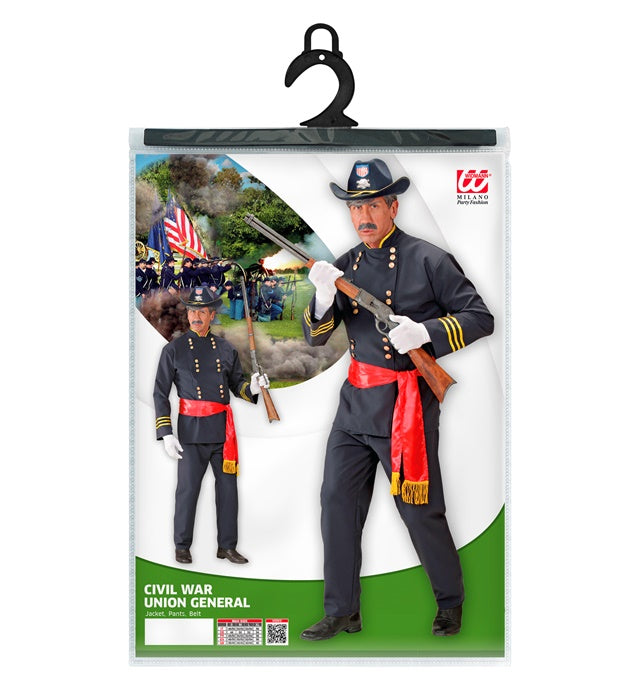 NORDSTAATENGENERAL Kostüm mit Weste, Hose und Gürtel für Fasnacht und Karneval